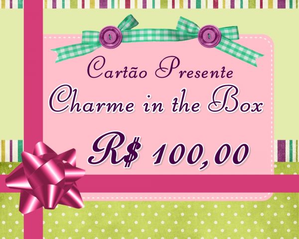 CARTÃO PRESENTE R$ 100,00