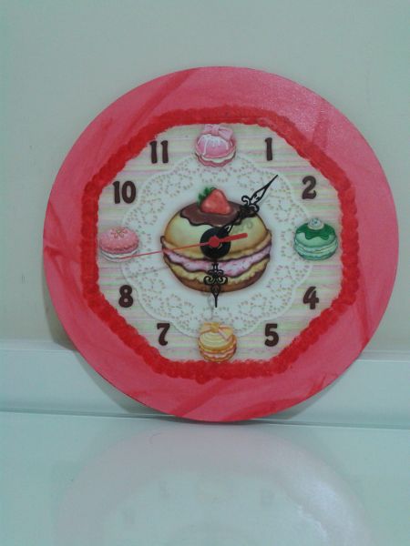 Relógio de Cozinha CupCake