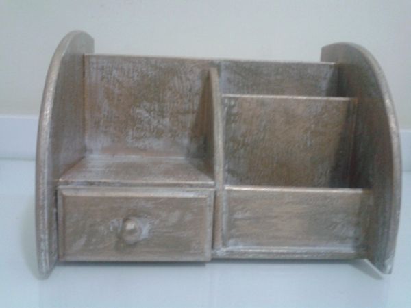 Porta lápis e utensílios ara mesa escritório
