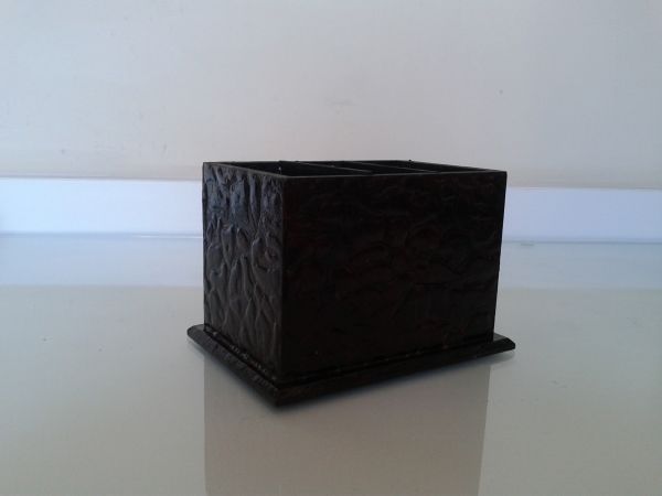 Porta Controle Remoto de 3 lugares